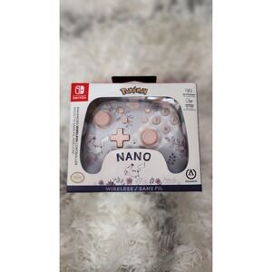 Pokemon Pikachu Garden Nintendo Switch Wireless Nano Controller PowerA - SEALED
